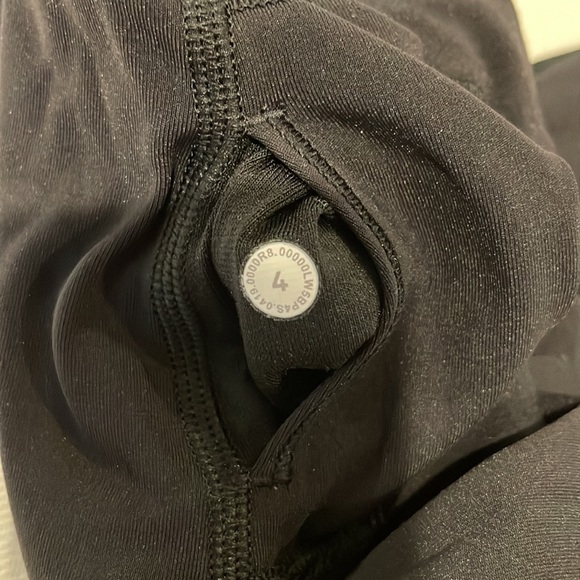 Lululemon Women Black Leggings Size 4 - Picture 4 of 6